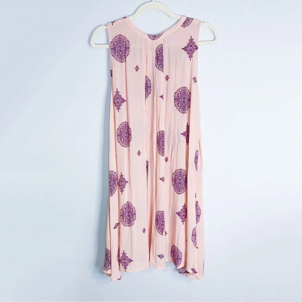 Free People - Blush Printed Tunic
